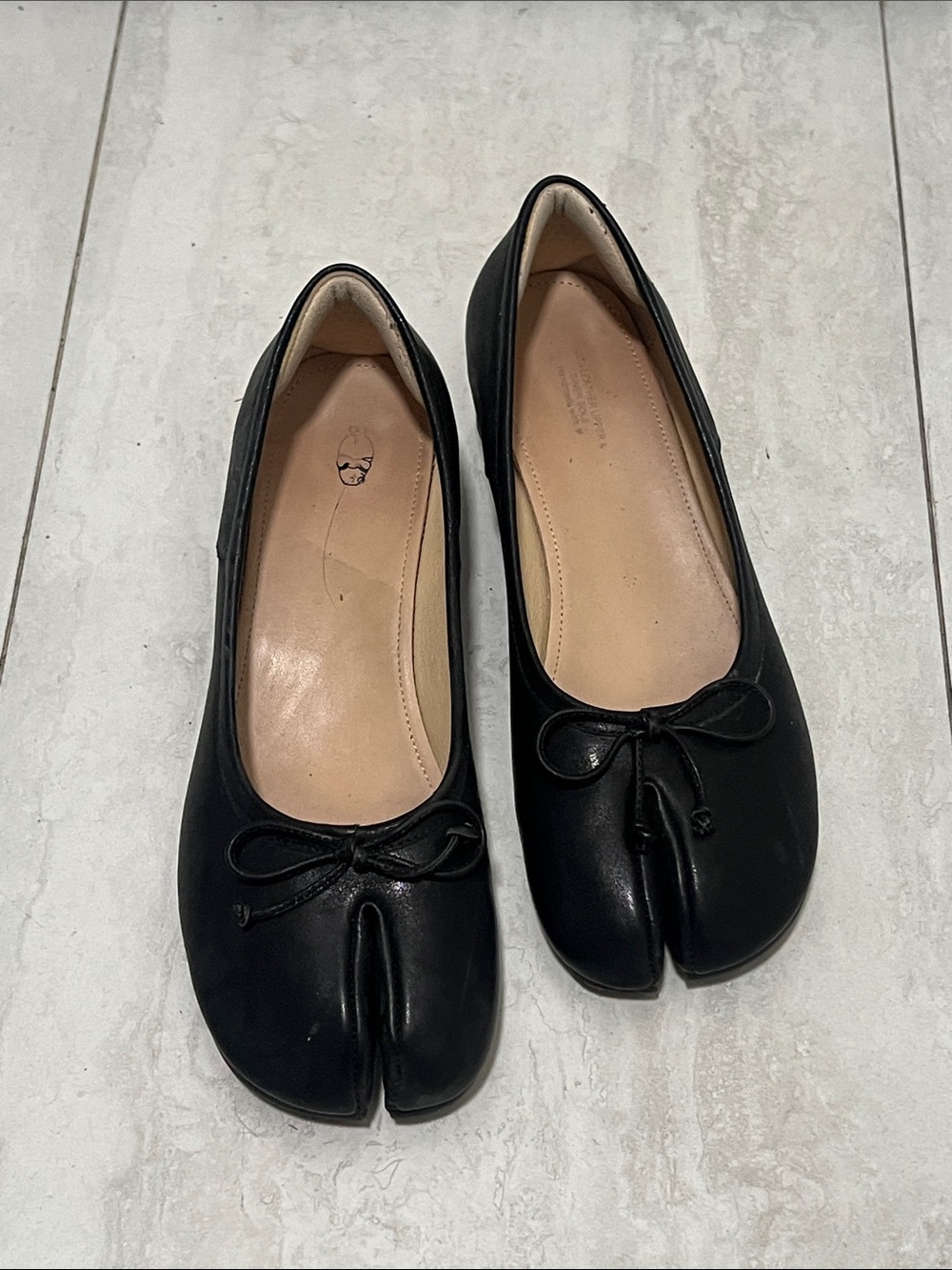 Woodchucksato tabi Ballet Flats in Black